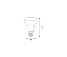 Ampoule led R80 E27 10 watt (eq. 100 watt) - Dimmable - Couleur eclairage - Blanc chaud 3000°K
