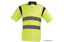 Polo haute visibilité jaune