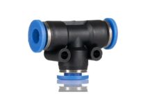 Raccord pneumatique en T enfichable 6 mm | RS PRO