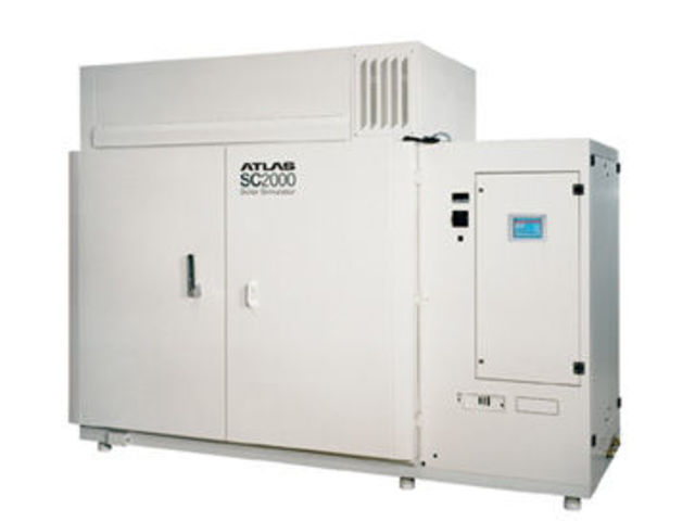 Chambre d'essais de vieillissement solaire et climatique 340 - 3400 l | SC2000