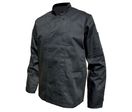 Veste de cuisine Poly Coton Noir à pressions