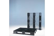 Palette plastique Eco 1200x1000 ajouré PP Recyclé - 3 semelles