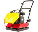 Compacteur à plaque vibrante 21 kN - Avec réservoir d'eau - Moteur essence 6,5ch - Plaque 60 x 48 cm Torros TPT2102W