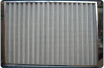 Préfiltres plissés cadre acier galvanisé : PLI-G / PLI-F