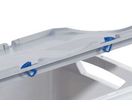 Couvercle à charnières 400x300 mm norme Europe - basicline