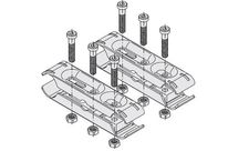 Connecteurs pour roulettes à tubes - 130