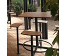 Table haute pour restaurant confortable et tendance MOKA | ST 105 CP-4