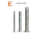 Poteaux de Protection Acier Galva Ø90-Ø114-Ø159MM