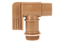 Robinet et évent pour fût - Robinet polyéthylène à pression - 2 pouces - Joint EPDM - Robuste et durable