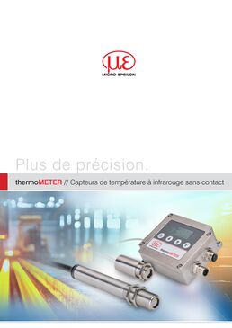 Capteurs de température à infrarouge sans contact