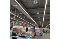 Pack de 10 - Suspension Linéaire LED 120cm 40W 130lm/W Interconnectable CCT Noir