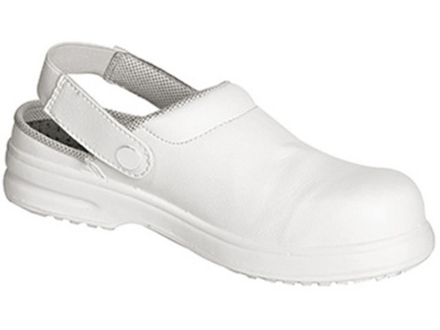 Chaussure de sécurité Clog CLASSIC blanc taille: 47