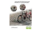 Range Vélos 3, 4,5, 6 ,8 et 10 places sur 2 Niveaux avec Arceau Antivol