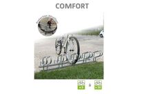 Râtelier range vélos COMFORT 3 et 5 places