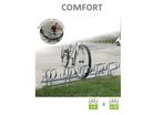 Râtelier range vélos COMFORT 3 et 5 places
