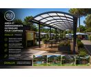 ABRIS ET AMÉNAGEMENTS EXTÉRIEURS POUR CAMPINGS OVALUX