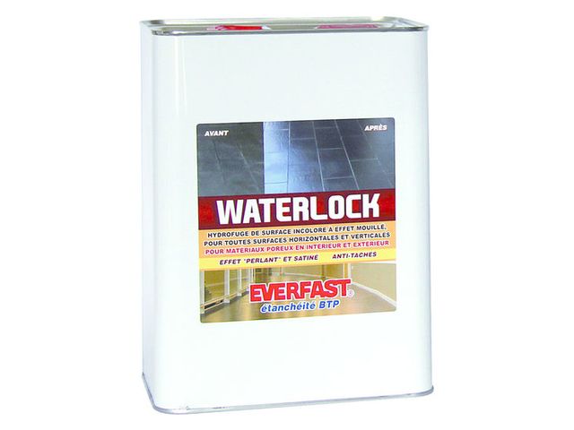 Hydrofuge à effet mouillé pour matériaux poreux | Everfast Waterlock