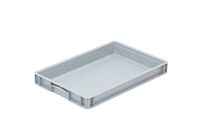 Bac plein gris 600x400x75 mm | BEP6475