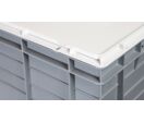 Bac de stockage en plastique empilable avec ou sans couvercle 400 x 300 mm | Intech 
