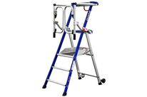 Duarib - Plateforme roulante F3 Ultim - 3 marches - Aluminium - Hauteur travail 2.7m - Charge 150kg - NF