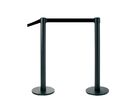 Lot de 2 Poteaux Gris + Sangles 2 m Rouges