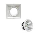 Kit Support AR111 Encastrable Orientable avec Ampoule LED 20W - Blanc Neutre 4000K - 5500K