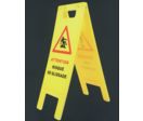 Balise pliante DANGER SOL GLISSANT