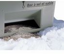 Bac à sel ou bac à sable en polyester avec ouverture 200 litres