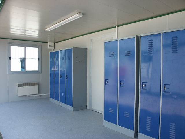 Vestiaires de chantier