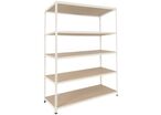 Rayonnage Manutan Rapid 2 1830x1220x610 Gris - 5 Niveaux
