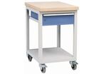 Desserte D'atelier Mobile 1 Tab.inf+1 Tir Oir