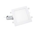 Pack de  10 - Downlight Dalle LED 24W Extra Plate Carrée BLANC - Blanc Froid 6000K - 8000K