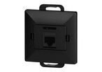 Prise Internet RJ45 Cat.6 Encastrée - Noir