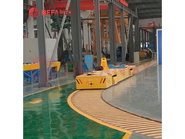 Chariot de manutention robuste sur rails arqués | KPX-7T