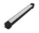 Éclairage sur Rail Linéaire Opaque Monophasé 30W 47cm Noir - Blanc Neutre 4000K - 5500K