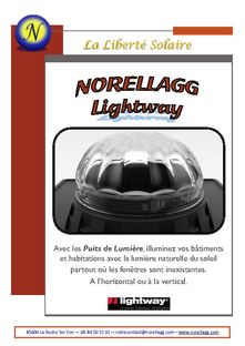 Norellagg : Lightway France - Puits de Lumière, horizontal ou vertical