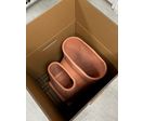 Caisse &amp; cales pots de compost en carton ondulé | e-pot