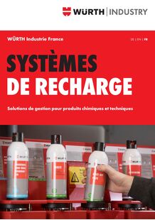 Systèmes de recharge d'aérosols pour l'industrie