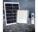 Projecteur Solaire LED 20W IP65 (Panneau Solaire + Télécommande Inclus) - Blanc Froid 6000K -