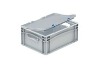 Bac 400x300x185 avec couvercle integre | BECI4317