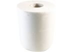 Manutan Expert - Maxi-bobine papier recyclé dévidage central - 450 formats - Blanc - Usage alimentaire - Éco-responsable