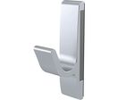 Gardelux By Hermeta - Patère Magnétique Argent Aluminium - 1 Patère - Design Éco-responsable