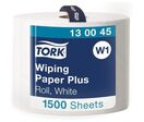 Tork - Bobine d'essuyage industrielle Advanced 420 - Blanc - 51000 cm - Usage alimentaire, Éco-responsable