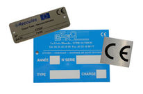 Plaques de conformité