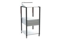 Pupitres à plan inclinable, 1 tiroir 150 kg