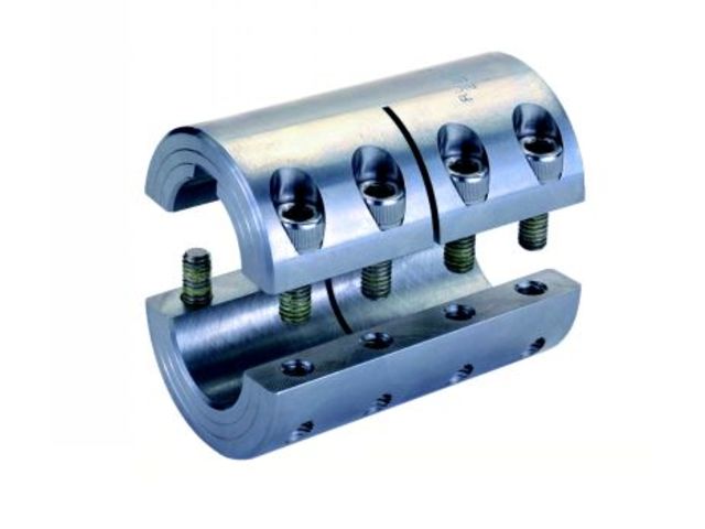 Accouplement rigide en deux parties avec ou sans rainure de clavette