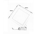 Pack de  5 - Downlight Dalle LED 24W Extra Plate Carrée BLANC - Blanc Chaud 2300K - 3500K