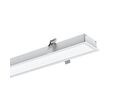 Réglette encastrable 35W BLANC 7.5 x 3.5 x 120 cm - Blanc Neutre 4000K - 5500K