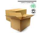 Caisse Carton Simple Cannelure plus de 50 cm