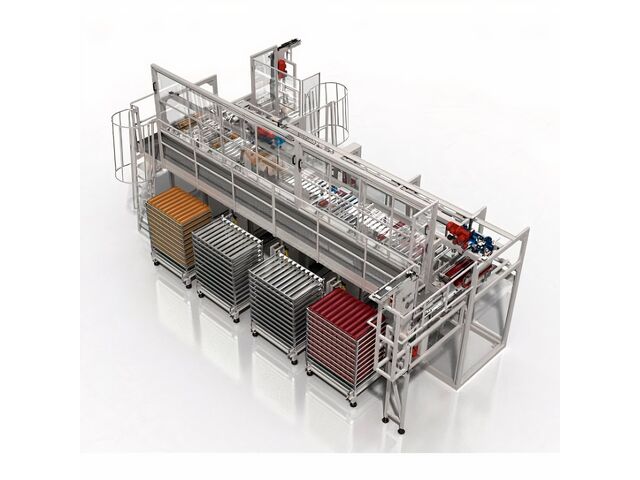Système de chargement et déchargement de barquettes | TS 12/13 Autoflow